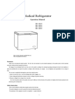 Medical Refrigerator: Operation Manual