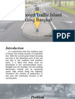 A Proposed Traffic Island Along Bangkal