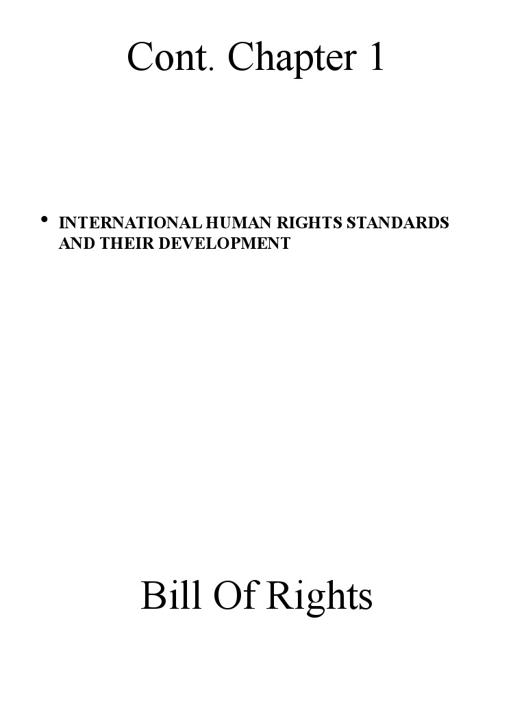 Understanding the Bill of Rights | PDF | United States Bill Of Rights ...