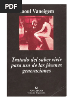 Download Tratado del saber vivir para uso de las jovenes generaciones - raoul vaneigem by Rava SN46477002 doc pdf