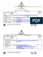 Music Grade 1-Quarter 1: Matrix of Curriculum Standards (Competencies)