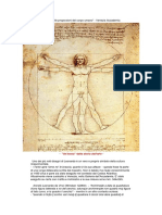 Leonardo Da Vinci - Studio Delle Proporzioni Del Corpo Umano