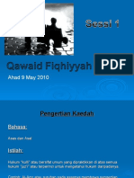 Qawaid - Fiqhiyyah - Maksud