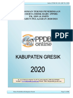 Juknis PPDB SMP Gresik 2020-2021