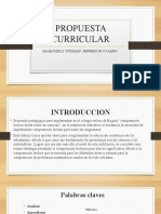 Propuesta Curricular