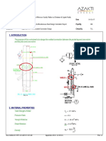 The Purpose of This Worksheet Is To Design The Welded Connection Between The Jacket Leg and Crownshim and The Piles and Crownshim
