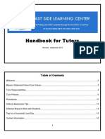 Handbook For Tutors 2010