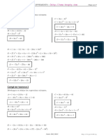 Developpement 1 Corrige PDF