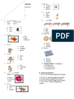 Soal Pts Smtr2 Bahasa Inggris Kelas 2 A. Choose The Right Answer Between A, B, or C