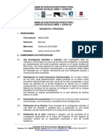 B. Requisitos y Procesos Programa de Investigación Postdoctoral 2020 1 PDF
