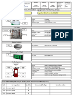 Monthly Fire Protection Equipment Monitoring Sheet: Emergency Light