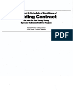 HK Standard Form of Building Contract (Private Ed) Without Quantities 1999 PDF