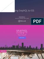 Bringing Graphql To Ios: Open Source Developer, Meteor / Apollo