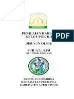 Cover Penilaian Harian Kelompok B-3