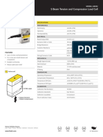 S Beam Tension and Compression Load Cell: Features