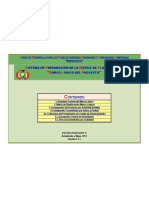 Matriz Del Marco Lógico Del Proyecto Tipuani-Lácteos