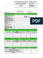 De-F-17 Registro de Empresas