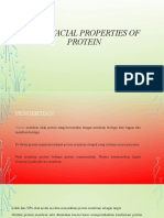Interfacial Properties of Protein