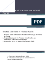 Review of Related Literature