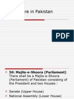 Legislature in Pakistan