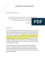 Religion e Identidad en El Pueblo Mapuche