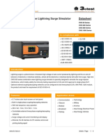 CDN 405T8A1: Combination Wave Lightning Surge Simulator Datasheet