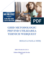 Ghid Metodologic Privind Utilizarea Tehnicii Webquest