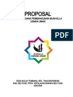 Cover Proposal Musholla Usman Umar