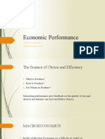 Economic Performance: GDP and Circular Flow GDP and Business Cycle