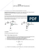 Laboratory #2: Non-Ideal OP-AMP Characteristics: Task 1. Offset Voltages and Currents