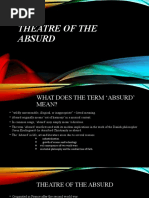 Theatre of The Absurd