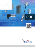 EC Pressure Level Transmitter - B0 PDF