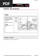 010-019 Air Crossover: Install