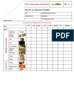 Grader Weekly Inspection Checklist