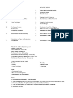 SYLLABUS for architectural review