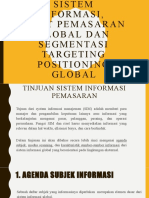 Sistem Informasi Pemasaran Global