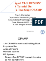 OPAMP Design Tutorial IEP Goa 16 3 2009