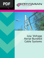 Low Voltage Aerial Bundled Cable Systems