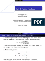 Unit 7: Part 3: Positive Feedback: Engineering 5821: Control Systems I