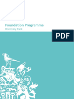 Foundation Programme: Discovery Pack