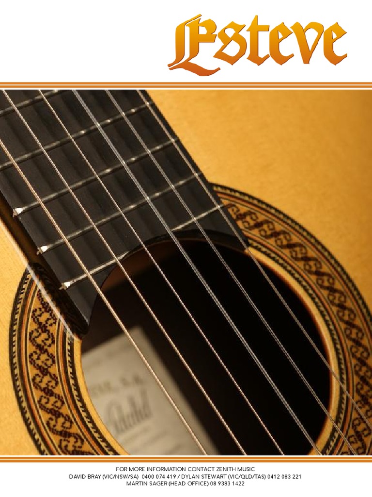 Esteve Classical Guitar Models Overview | PDF | Guitars 