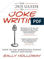 The Serious Guide To Joke Writing - How To Say Something Funny About Anything