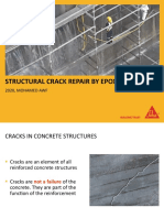 Structural Crack Repair by Epoxy Injection: 2020, Mohamed Awf