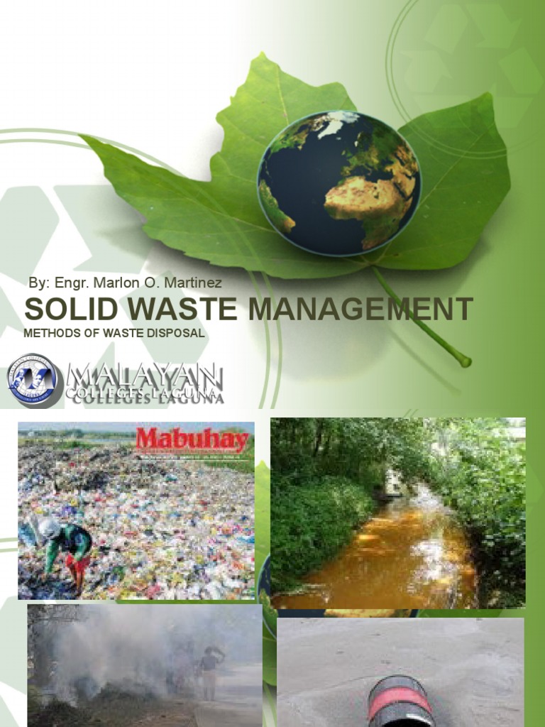 Solid Waste Management Techniques | PDF | Municipal Solid Waste | Waste ...