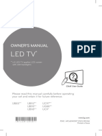 Led TV: Owner'S Manual