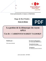 Rapport de Stage Carrefour