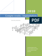 Compte Rendu Implantation