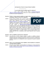 Admission /FN-Form - Regular PDF