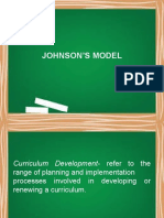 Johnson's Model of Curriculum Development Stages