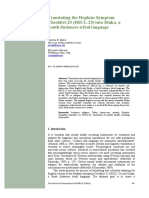 Translating The Hopkins Symptom Checklist-25 (HSCL-25) Into Dinka, A South Sudanese Tribal Language